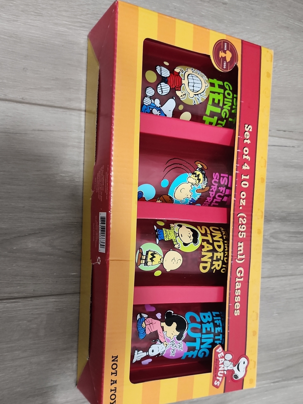Peanuts Glasses Set
